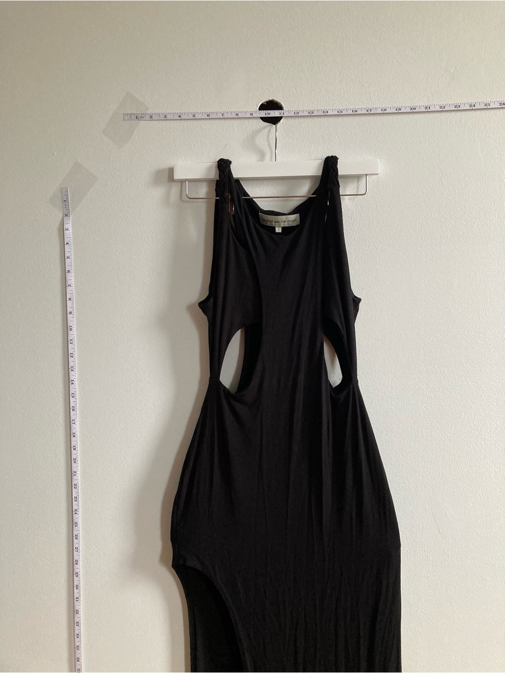 Blessed are the meek size 3 Black Cutout Maxi Dress - Picture 6 of 6